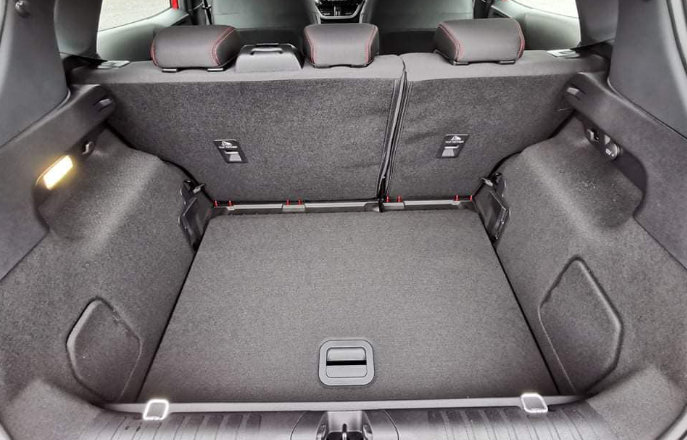 Navan Ford Puma EcoBoost Hybrid interior back